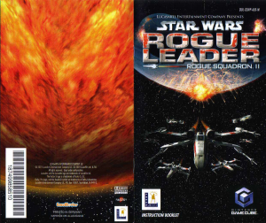 Handleiding Nintendo GameCube Star Wars - Rogue Squadron II - Rogue Leader