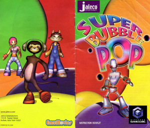 Handleiding Nintendo GameCube Super Bubble Pop
