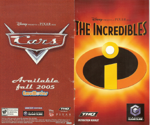 Handleiding Nintendo GameCube The Incredibles