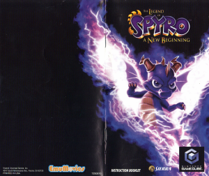 Handleiding Nintendo GameCube The Legend of Spyro - A New Beginning