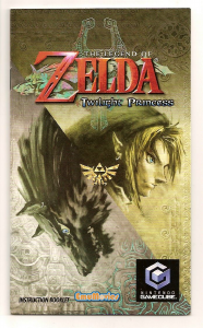Manual Nintendo GameCube The Legend of Zelda - Twilight Princess