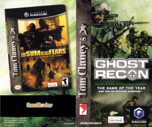 Handleiding Nintendo GameCube Tom Clancys Ghost Recon