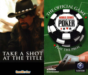 Manual Nintendo GameCube World Series of Poker