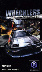 Manual Nintendo GameCube Wreckless - The Yakuza Missions
