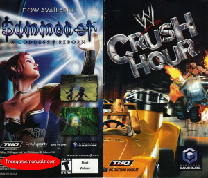 Manual Nintendo GameCube WWE Crush Hour