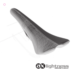 Bedienungsanleitung Ax-Lightness Leaf 3K Fahrradsattel