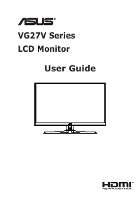 Handleiding Asus VG27VH1B LCD monitor