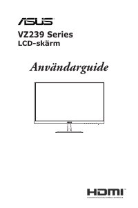 Bruksanvisning Asus VZ239HR LCD skärm