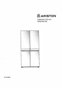 Bruksanvisning Ariston ARQ24351SX Kyl-frys