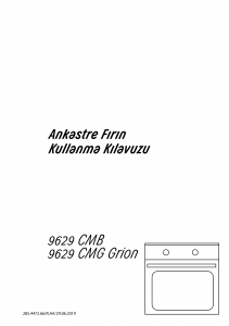 Kullanım kılavuzu Arçelik 9629 CMB Fırın