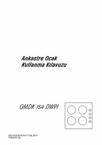 Kullanım kılavuzu Arçelik OMDK 754 DWPI Ocak