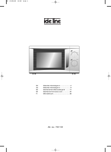 Manual Ide Line 753-122 Microwave