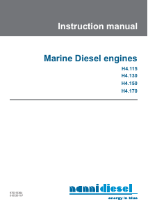 Handleiding Nanni H4.130 Scheepsmotor