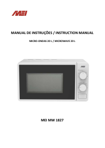 Manual MEI MW 1827 Micro-onda