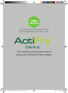Brugsanvisning OBH Nordica AG7608S0 ActiFry Genius Black Frituregryde