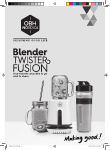 Bruksanvisning OBH Nordica 6650 Twister Fusion Hurtigmikser