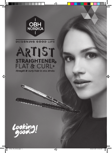 Brugsanvisning OBH Nordica 3076 Flat & Curl+ Glattejern