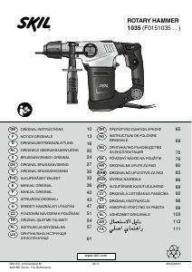 Manuale Skil 1035 AK Martello perforatore