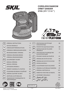 Priročnik Skil 3745 CA Ekscentrični brusilnik
