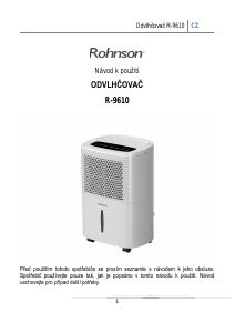 Manuál Rohnson R-9610 Vysoušeč