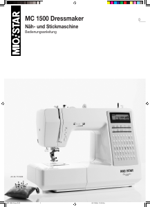 Bedienungsanleitung Mio Star MC 1500 Nähmaschine