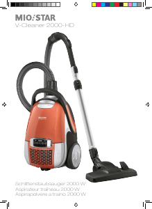 Bedienungsanleitung Mio Star V-Cleaner 2000-HD Staubsauger