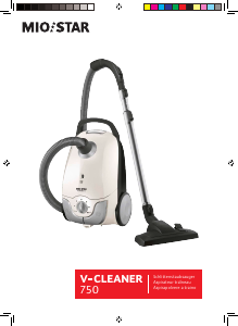Mode d’emploi Mio Star V-Cleaner 750 Aspirateur