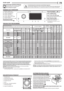 Mode d’emploi Whirlpool FFDBE 9468 BSEV F Lave-linge