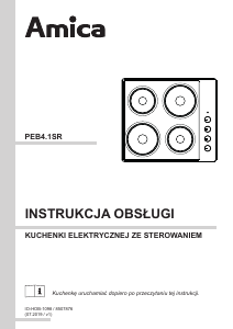 Instrukcja Amica PEB6101R Płyta do zabudowy