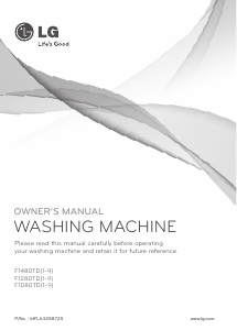 Manual LG F1480TD6 Washing Machine