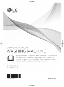 Manual LG FH4A8JDS8 Washing Machine