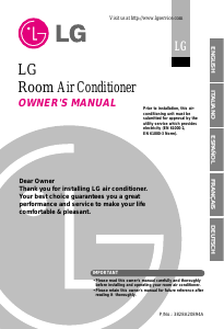 Manual LG BSNH0964DM0 Air Conditioner