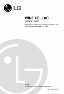 Manual LG GC-W141BXG Wine Cabinet