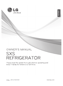 Manual LG GSL325PVQV Fridge-Freezer