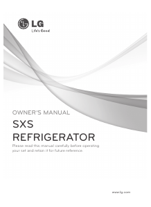 Manual LG GS5163SVLV Fridge-Freezer