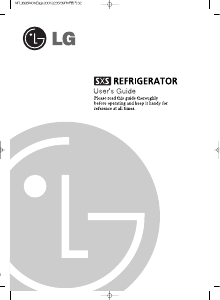 Manual LG GWB227XVQA Fridge-Freezer