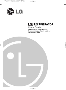 Handleiding LG GWB227XVQA Koel-vries combinatie