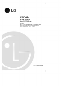 Bruksanvisning LG GR-T452GVA Kyl-frys