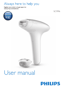 Manual Philips SC1996 Lumea Essential IPL Device