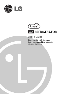 Bruksanvisning LG GR-L247CKPV Kyl-frys