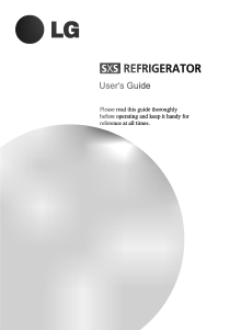Manual LG GR-B207DTZA Fridge-Freezer