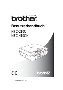 Bedienungsanleitung Brother MFC-410CN Multifunktionsdrucker