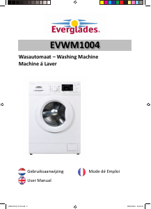 Handleiding Everglades EVWM1004 Wasmachine