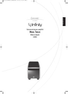 Mode d’emploi Infinity Cascade Twelve Caisson de basses