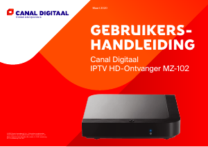 Handleiding Canal Digital MZ-102 Digitale ontvanger