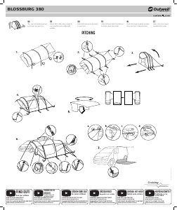 Manual Outwell Blossburg 380 Tent