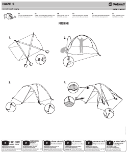 Manual Outwell Haze 5 Tent