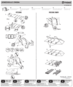 Manual Outwell Jonesville 290SA Tent