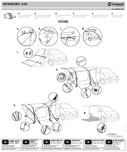 Manual Outwell Newburg 160 Tent
