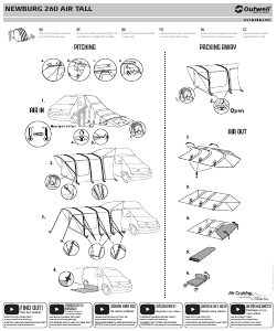 Manual Outwell Newburg 260 Air Tall Tent